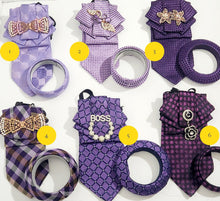 Load image into Gallery viewer, Purple HerTie Sets